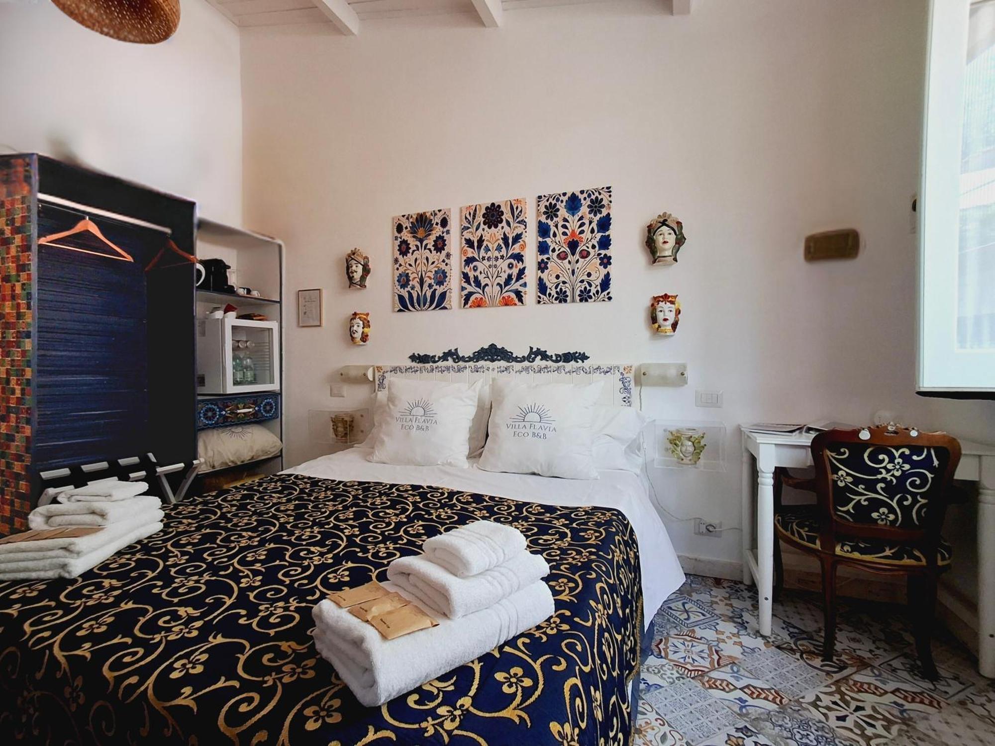 Vfh Villa Flavia Eco B&B - 50 Metri Dal Mare Santa Flavia Exterior photo